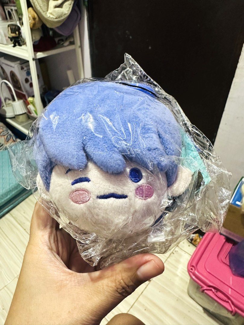BTS Suga Yoongi Tiny TAN Face Keyring (Category: Plushies & Soft Toys) located in Taguig. Submitted by yhelmin (Listing ID 1465308226, Image 1). Description: 💵 Bank Transfer or Gcash 🛵Grab or Lalamove only please 🙏🏼.