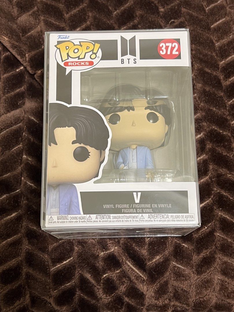 BTS V Funko Pop (Category: Designer & Blind Box Toys) located in Taguig. Submitted by froyocean (Listing ID 1465209539, Image 1). Description: .