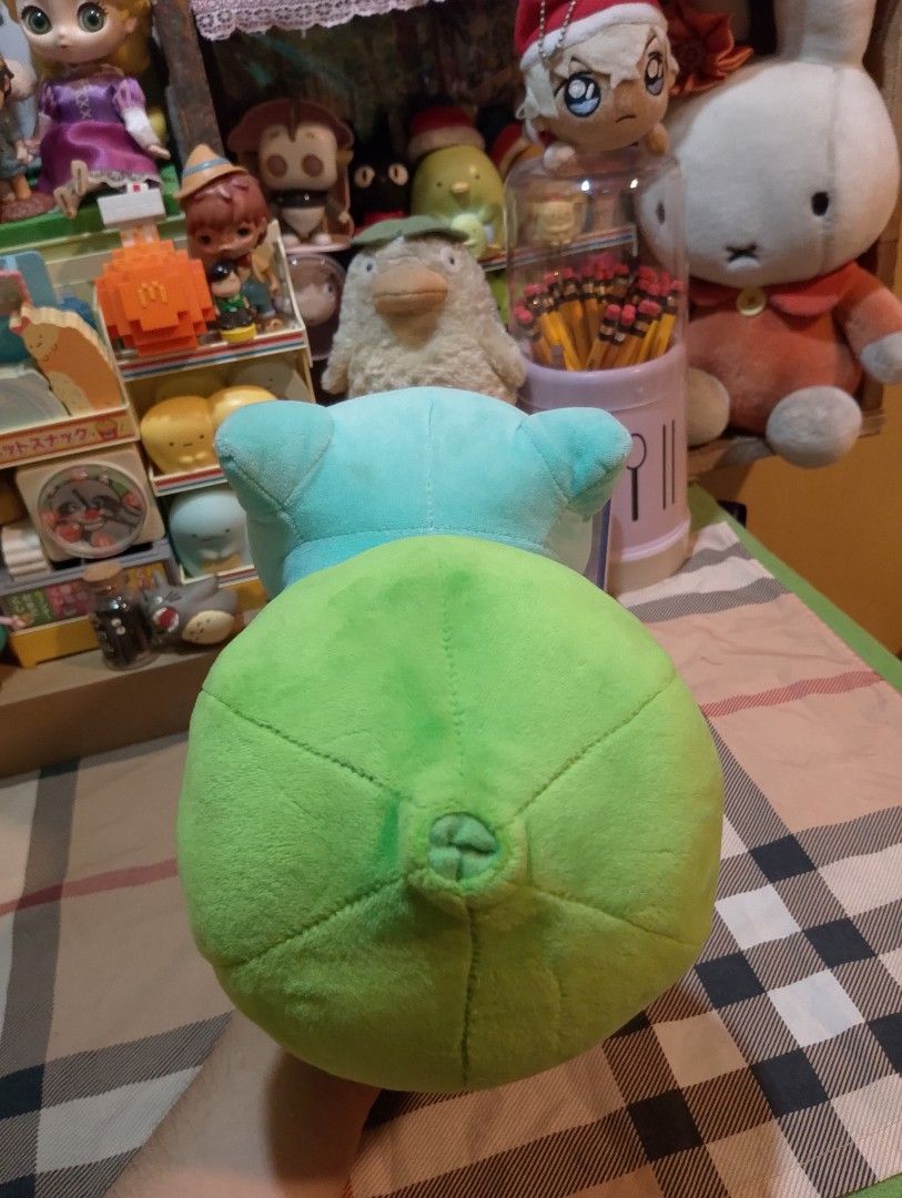 Bulbasaur (Category: Plushies & Soft Toys) located in Bulacan. Submitted by debur4_freenzy (Listing ID 1465356604, Image 3). Description: 🍀 FOR SALE POKEMON BULBASAUR PLUSH 🍀 - Pre loved pokemon plush - With eteketa ( 3rd Round ) - Good condition ( Need slightly clean ) - X sensi M 180 MOP : Gcash MOD : J&T 📍Location : Santa Maria, Bulacan.