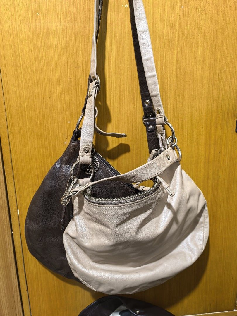 Bundle C-o-A-c-H bag (Category: Cross-body Bags) located in Manila. Submitted by khulet2008 (Listing ID 1465184540, Image 3). Description: Bundle C-o-A-c-H same design. Needs deep cleaning. Still in good condition. Both are OG from Japan Check all pics for details.