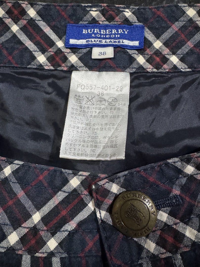 Burberry Blue Label (Category: Shorts) located in Cebu City. Submitted by etnaner (Listing ID 1465382515, Image 2). Description: Burberry blue Label Micro/mini short Size: 28/29W ( see actual dimes) Great condition .