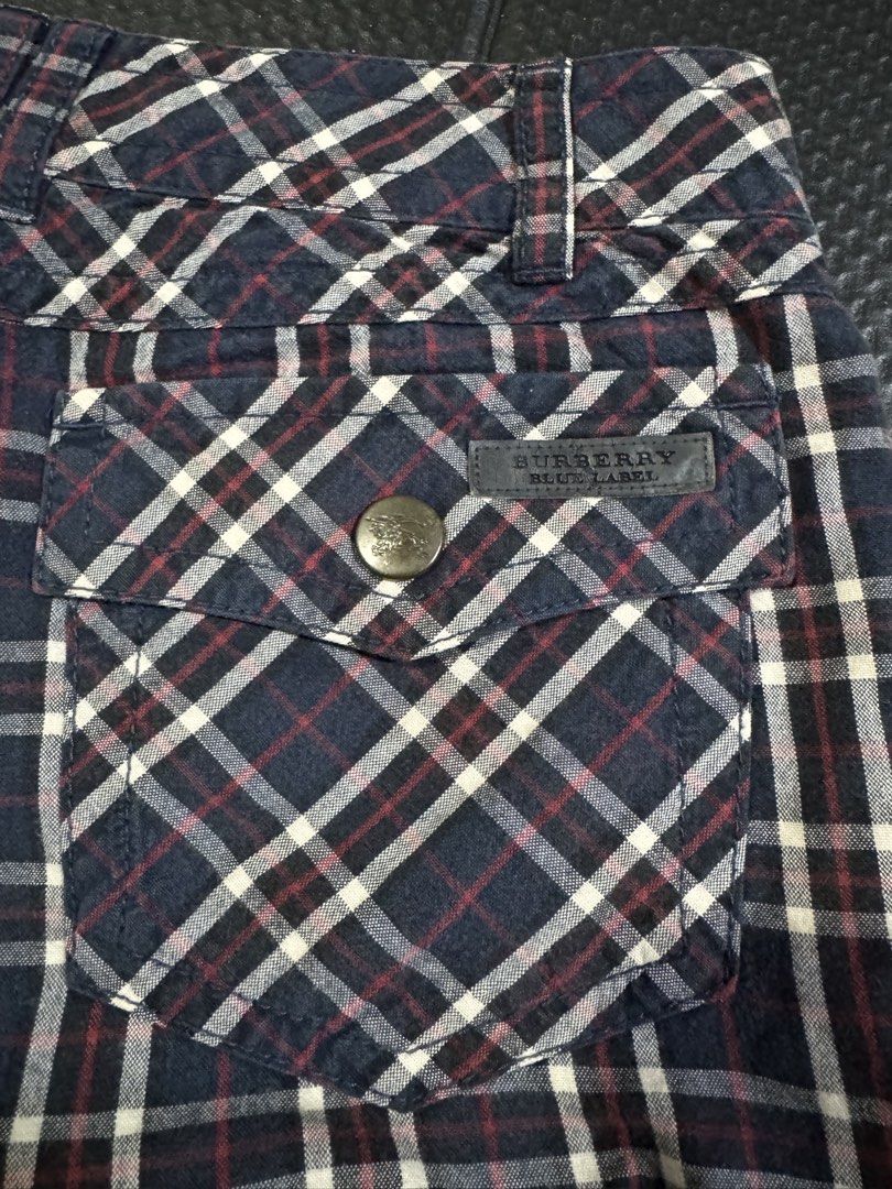 Burberry Blue Label (Category: Shorts) located in Cebu City. Submitted by etnaner (Listing ID 1465382515, Image 3). Description: Burberry blue Label Micro/mini short Size: 28/29W ( see actual dimes) Great condition .