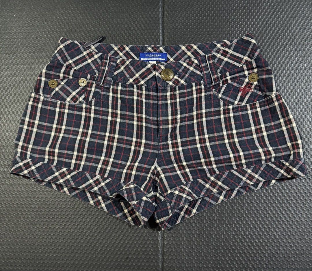Burberry Blue Label (Category: Shorts) located in Cebu City. Submitted by etnaner (Listing ID 1465382515, Image 1). Description: Burberry blue Label Micro/mini short Size: 28/29W ( see actual dimes) Great condition .