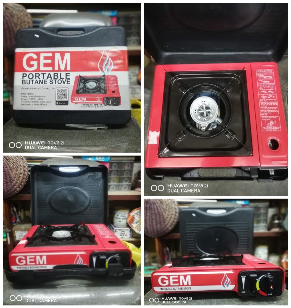 Butane Stove (Category: Cookware & Accessories) located in Iloilo. Submitted by pinspirewitha (Listing ID 1352704946, Image 1). Description: Price: ₱950 (Mall SRP is ₱1,350+ — save ₱400 instantly! MOP: gcash, bdo, bpi..