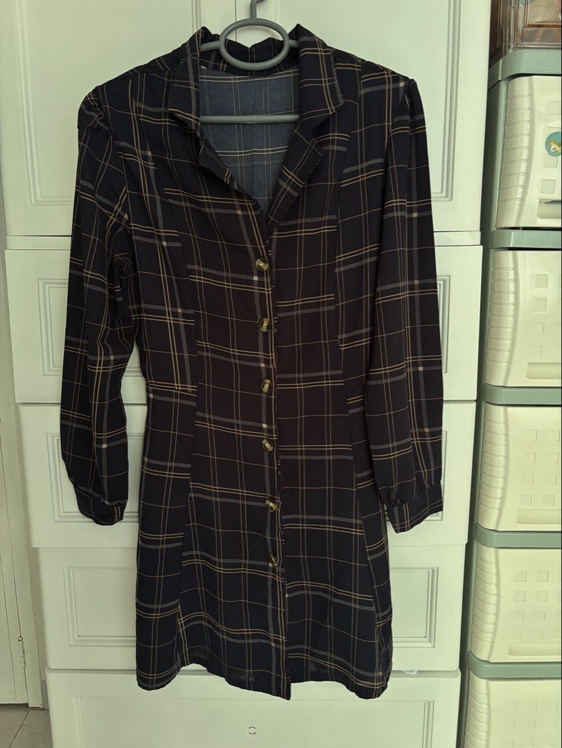Button-down dress (Category: Dresses) located in Nabua. Submitted by prlvdthgss (Listing ID 1465259380, Image 3). Description: The photo is AI-generated ✨ Personal Preloved🌸 No discoloration, sa lighting lang yan. Best fit is small Price+sf Gcash/Maribank 📍camsur, bicol.