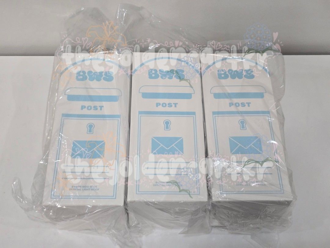 Byeon Woo Seok Official Lightstick (Category: K-Wave Merchandise) located in Cabanatuan. Submitted by jeonandparks (Listing ID 1465173246, Image 1). Description: sealed, onhand, ready to ship secured from weverse, 100% official ✅️ 3 pcs available sure abot for secret library fanmeet! mod: j&t, lbc, sco if pick up: cabanatuan area only.