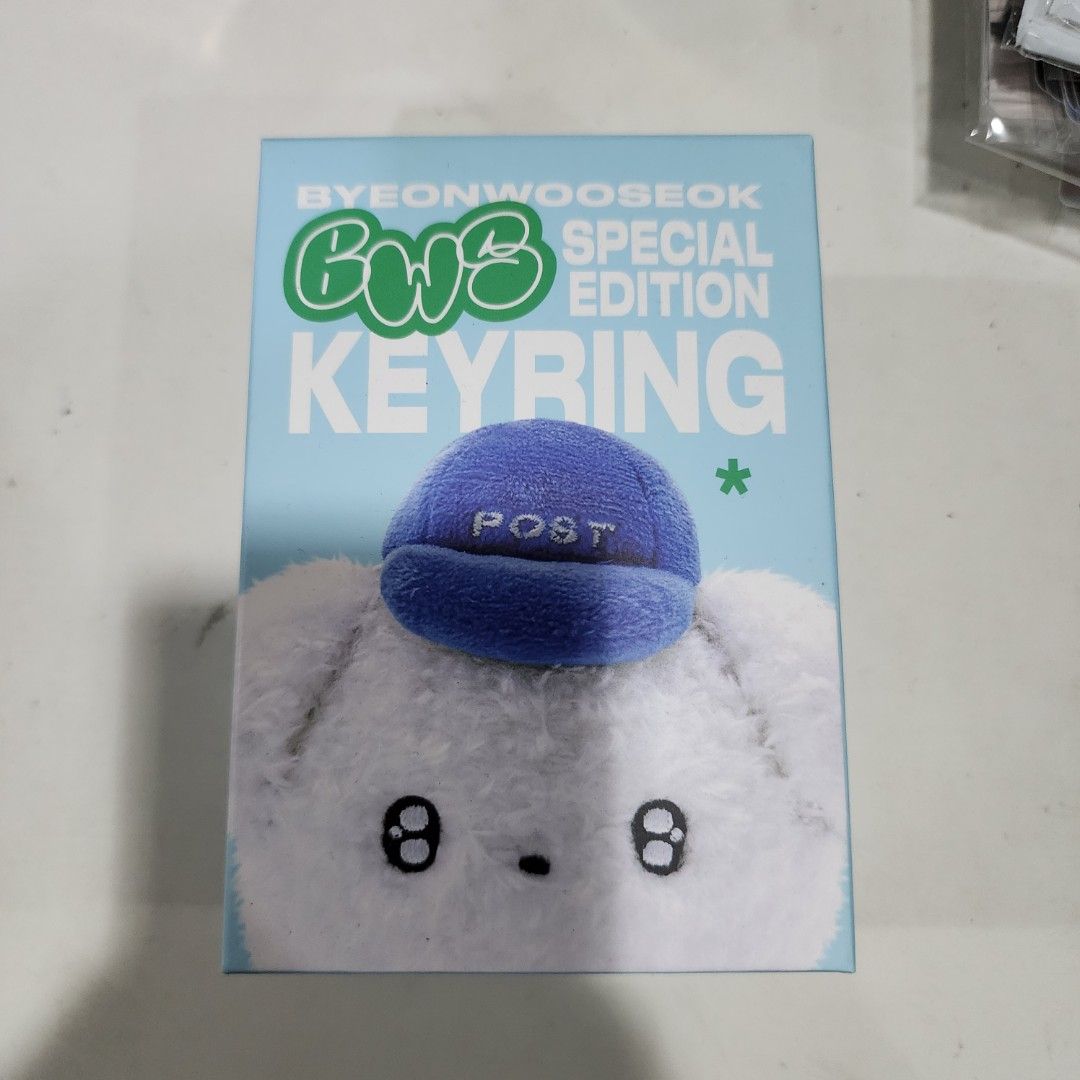 Byeon Woo Seok Special Edition BWS Keyring (Category: K-Wave Merchandise) located in Manila. Submitted by bevtan15 (Listing ID 1465210302, Image 1). Description: - sealed - brand new.