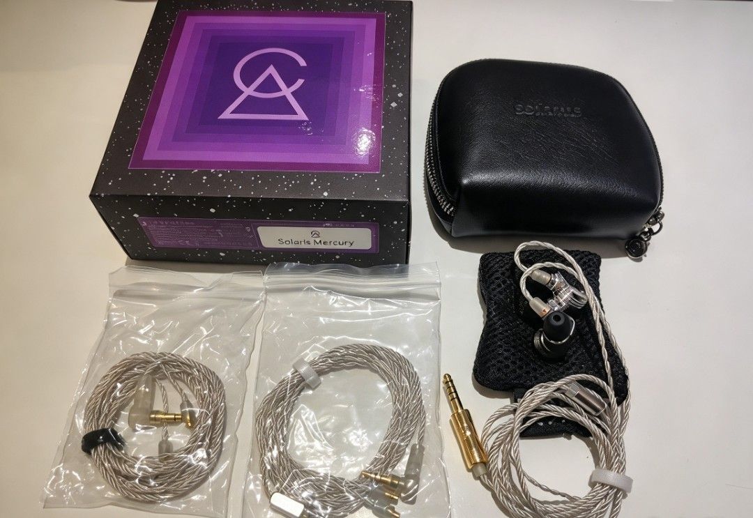 Campfire Audio Solaris Mercury Limited Edition (open box) (Category: Earphones) located in Manila. Submitted by theaudiovault (Listing ID 1465170898, Image 3). Description: 🔥 FOR SALE — Campfire Audio Solaris Mercury Limited Edition (Open Box) One for the Campfire Audio collectors! 🎧💎 Solaris Mercury Limited Edition — a special Solaris release with a stunning Mercury/chrome finish. Only 78 units produced worldwide. ✅ Excellent condition 📦 Com