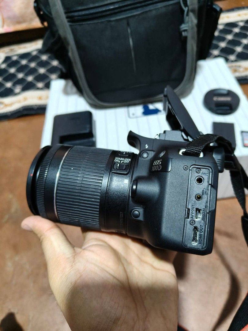 Canon 100d with 18-55mm Lens (Category: Cameras) located in Manila. Submitted by camera.matrix.ph (Listing ID 1465204269, Image 3). Description: Canon 100d with 18-55mm Lens Touchscreen 18megpixels DSLR Camera Budget Meal = 14,000 Pesos only 14,000 Cash Last Price na po 14k cash 14k Only For Sale Canon Charger Canon Battery Canon Bag Canon Strap Canon Lens cap Canon Lens 18-55mm Canon Body 100d 18mp Free 8gb sd card Location Monumento Calooocan c
