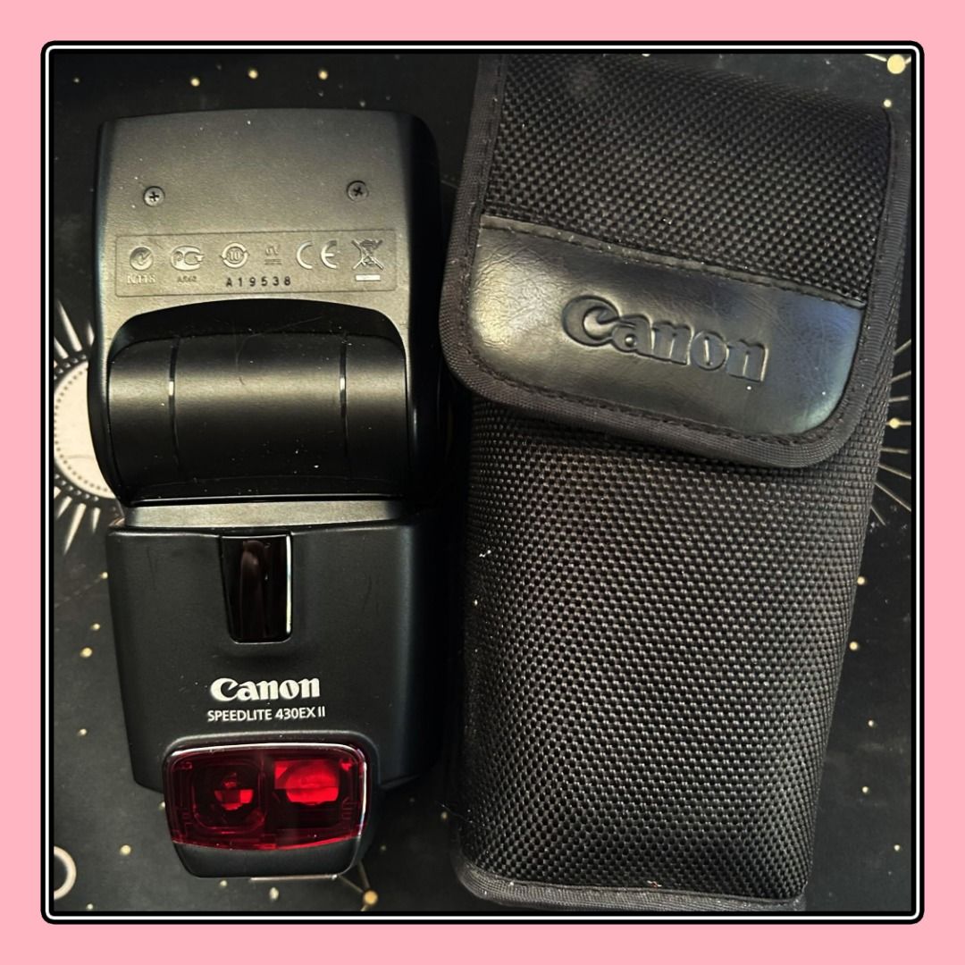 Canon EOS 600D DSLR Camera `and Speedlite 430EX II (Category: Cameras) located in General Trias. Submitted by stellarvault (Listing ID 1465372564, Image 2). Description: >> FOR DELIVERY ONLY. Please read everything! — Open to offers but I cannot do meetups. Buyer shoulders delivery fee. — Coupled with two batteries, bag, and speedlite — Once you send in your offer, I will send a message to verify before I accept it. >> MOP: GCash/Maya/GoTyme. COD