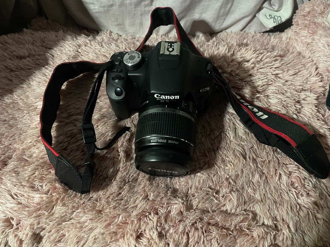 Canon EOS kiss X3 (Category: Cameras) located in Quezon City. Submitted by jhaaaaaa (Listing ID 1465219171, Image 1). Description: Pre-owned Product Canon EOS kiss X3 Rebel T1i (500D) DSLR Camera Kit with EF-S 18-55mm IS Lens | Perfect Beginner/Backup Camera! From Japan. kasama na po lahat pati camera bags, etc. may extra battery po bukod sa original battery nya. 3beses lng nagamit. .
