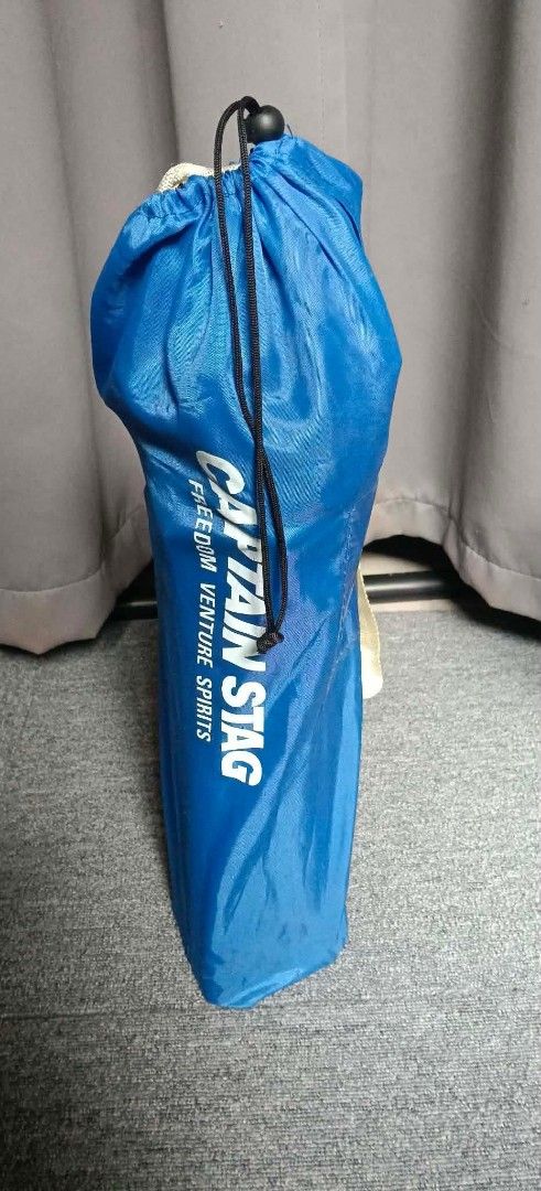 Captain Stag Foldable Camping Chair and Mesh Chair Bundle (Category: Hiking & Camping) located in Valenzuela. Submitted by se_japansurplus (Listing ID 1465350836, Image 3). Description: 🔥🔥IMPORTED FROM JAPAN🎌 TAKE-ALL BUNDLE FOLDABLE CAMPING CHAIR/COCA-COLA JUG🔥🔥 🎌ALLOY STEEL FRAME 🎌SLIMTYPE FOLD 🎌GOOD FOR INDOOR AND OUTDOOR 🎌WITH BAG 🎌LIGHTWEIGHT NO ISSUE‼️ IN GOOD CONDITION.