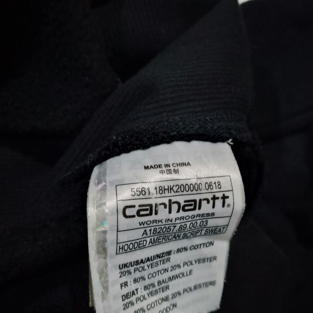 Carharrt Wip Pullover Hoodie (Category: Hoodies) located in Cebu City. Submitted by chrismark.cavan11 (Listing ID 1465291780, Image 3). Description: - Carharrt Wip Pullover Hoodie - Large - Excellent condition.