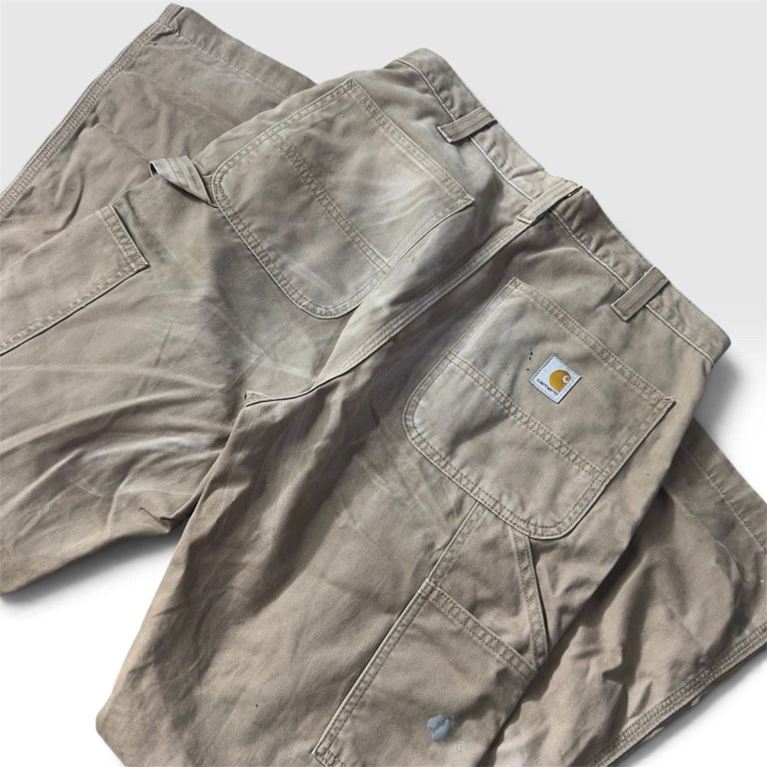 Carhartt B324 - DKH Carpenter Work Pants (Category: Jeans) located in Cagayan de Oro. Submitted by caspian_thrift (Listing ID 1465291679, Image 3). Description: 32x44x9 bawal sa maselan, well-used pero mabisa padin..