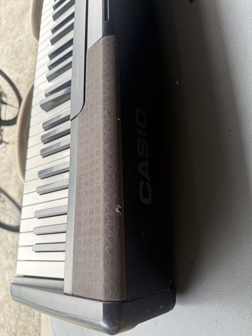 Casio CDP-100 Digital Piano with Power Adapter (Category: Musical Instruments) located in Caloocan City. Submitted by Appareildemusique (Listing ID 1465308505, Image 3). Description: CASIO CDP-100 88-keys SELLING AS DEFECTIVE- BIGLANG AYAW MAG POWER ON AFTER MABYAHE FROM MANILA. I CAN SEND VIDEO NA GUMAGANA BAGO BUMYAHE. RFS: DECLUTTERING, NO TIME IPA-REPAIR SELLING AS IS, NO REFUND - 88 standard weighted keys for an authentic acoustic piano feel