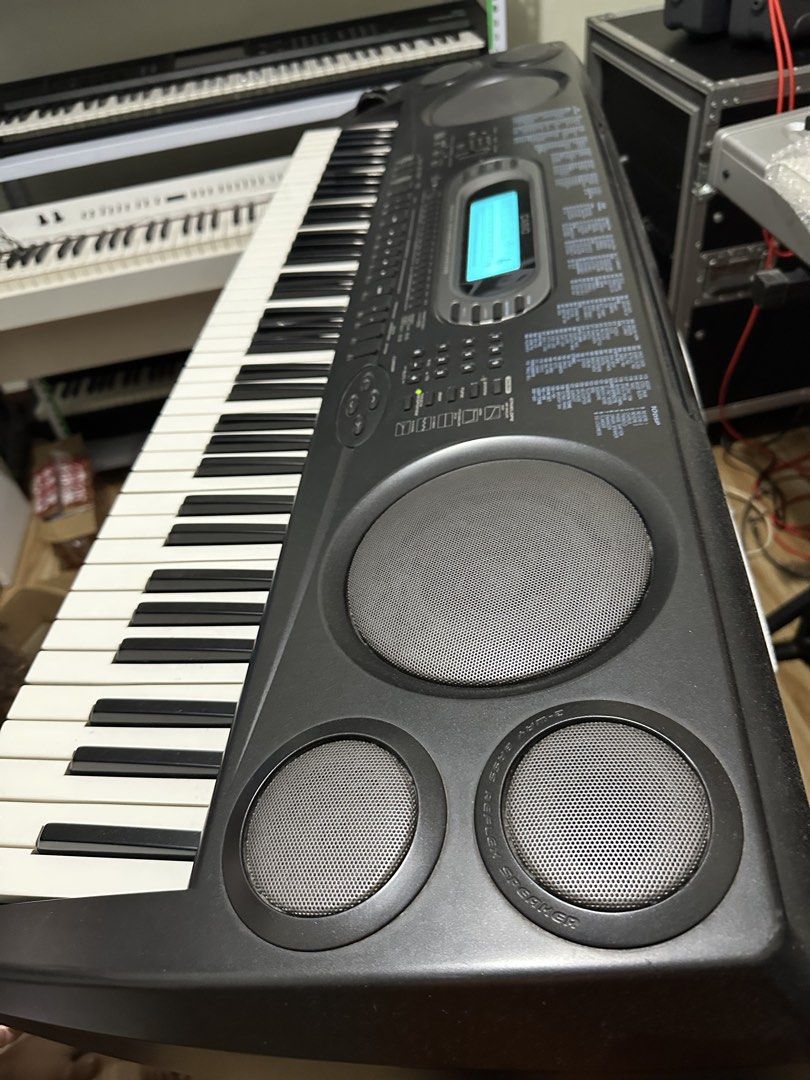 CASIO Wk-1600 76key (Category: Musical Instruments) located in Bulacan. Submitted by noadtnse (Listing ID 1465204203, Image 3). Description: This Item is Stocked, never used much , clean and Touch Response. 73 key Original 220 V Sound, speakers well working. Free pedal Free bag X Stand is additional 200 peso if u like. Meet loc : Bustos, Bulacan.