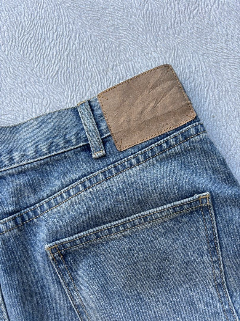 Celine Denim Pants (Category: Jeans) located in Baybay. Submitted by thrift.ed2023 (Listing ID 1465211545, Image 3). Description: Celine Denim Pants 28” to 30” Waistline 42” Waitsline 9.5” Leg Opening No Issue Need Wash .