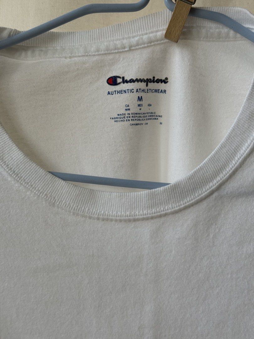 Champion Authentic Crew Neck White Tee (Category: Tshirts & Polo Shirts ) located in Las Pinas. Submitted by fleewhitetees (Listing ID 1465205012, Image 1). Description: .