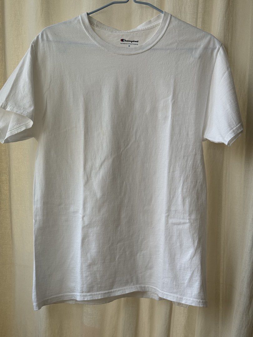 Champion Authentic Crew Neck White Tee (Category: Tshirts & Polo Shirts ) located in Las Pinas. Submitted by fleewhitetees (Listing ID 1465205012, Image 2). Description: .