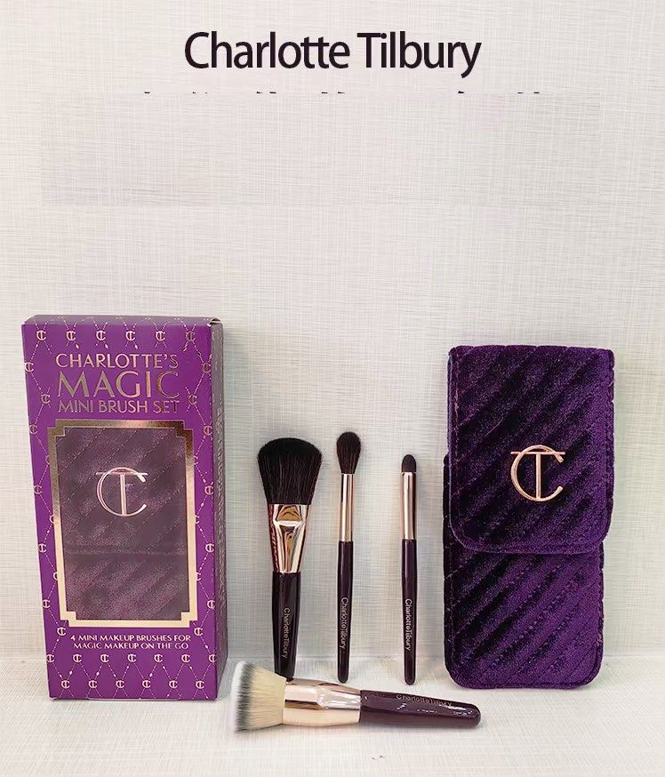 Charlotte Tilbury Magic Mini Brush Set (Category: Makeup) located in Taytay. Submitted by angeltyyyy (Listing ID 1465204986, Image 1). Description: selling this Charlotte Tilbury Magic Mini Brush Set 🫶🏻 ang cute nitoo mini size para hindi super bulky sa bag 💗 loc: taytay, rizal (can also ship from QC and Pasay, depending on sched 💗) .