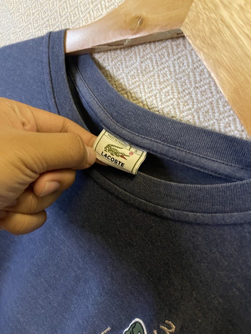 Chemiste lacoste 33 tee (Category: Tshirts & Polo Shirts ) located in Manila. Submitted by hypestock_mnl (Listing ID 1465205970, Image 3). Description: - stylish - perfect for casual wear - great fit - in good condition - signs of usage - 8.5/10 - money worth! - fade - see pics for details/issue.