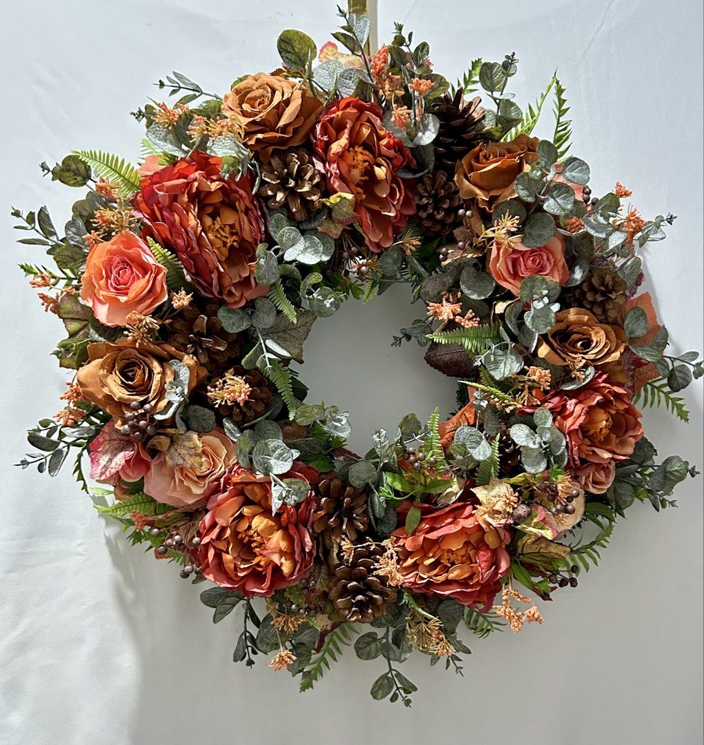 Christmas Wreath (Category: Handmade Craft) located in Pasig City. Submitted by thebloombasketgiftshop.ph (Listing ID 1465188046, Image 2). Description: .