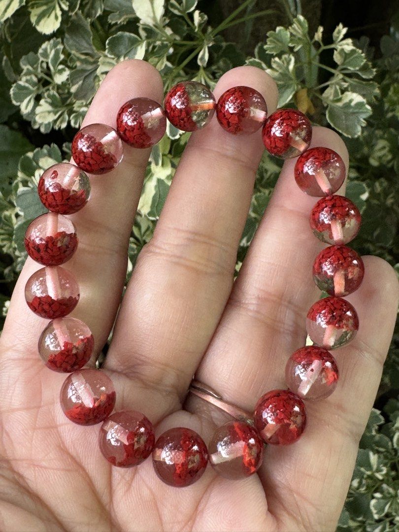 CINNABAR 2 BRACELET 🌶️ M8_CN002 (Category: Bracelets) located in Bulacan. Submitted by selling_low_by_bella_ben (Listing ID 1465338343, Image 1). Description: CINNABAR 2 🌶️ M8_CN002 🏷️ 440 - 10 mm bead size 🏷️ 360 - 8+ mm bead size 16 cm wrist.