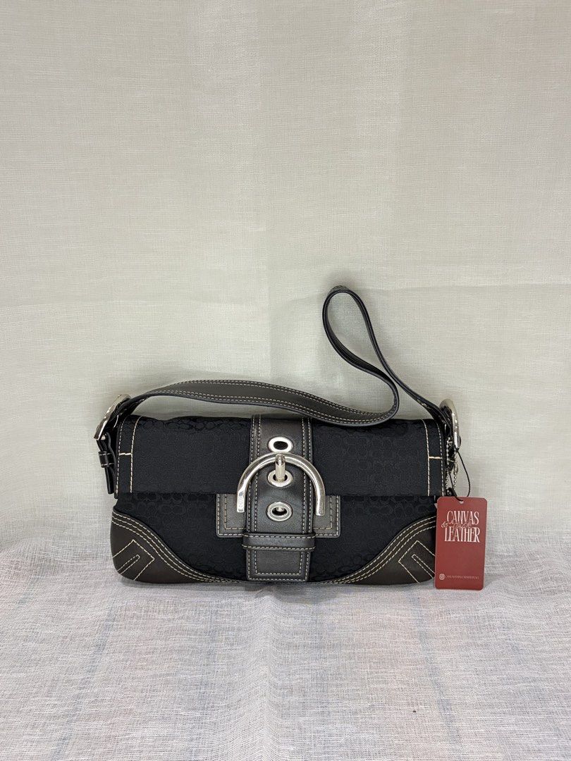 Coach Baguette Soho (Category: Luxury Bags & Wallets) located in Laoac. Submitted by canvasandleatherbyaliii (Listing ID 1465309102, Image 1). Description: Rank SA - Like New Condition .
