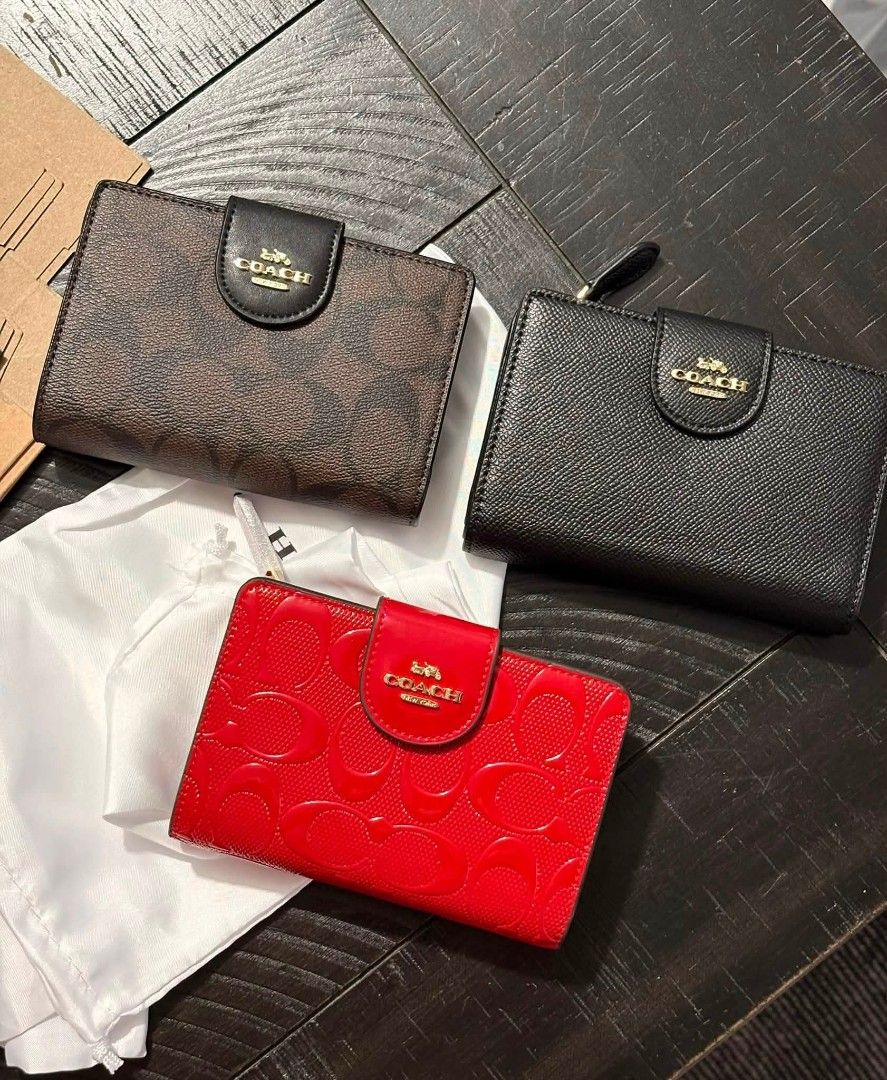 Coach Bifold Wallet (Category: Wallets & Card holders) located in Quezon City. Submitted by bagsboutiqueph (Listing ID 1465380175, Image 1). Description: LAST PRICE POSTED. LIMITED STOCKS! BRANDNEW WITH INCLUSIONS. COLOR MAY SLIGHTLY VARY IN ACTUAL DUE TO LIGHTING AND CAMERA SETTING. OTHER PHOTOS WILL BE SEND DURING PURCHASE AND FOR SURE BUYERS ONLY. WHEN IN DOUBT, DO NOT ORDER. THANK YOU..