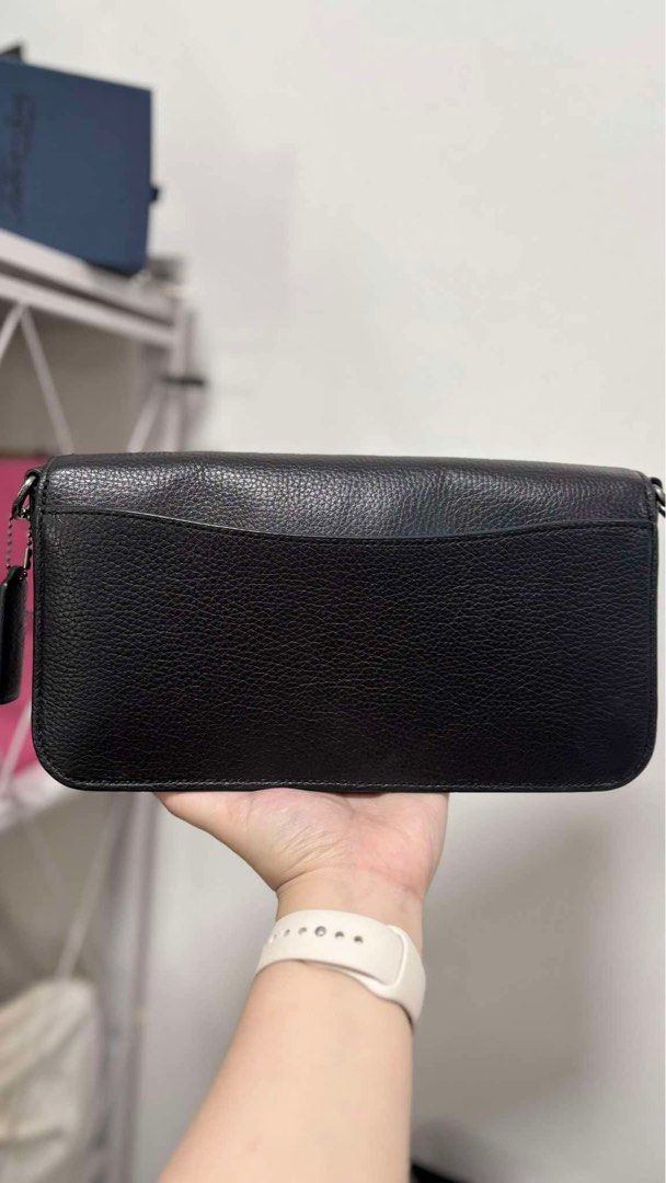 Coach Morgan in Black Color (Category: Cross-body Bags) located in Rizal. Submitted by mclluxurycollection (Listing ID 1465323486, Image 2). Description: 💯 original Issue: changed strap only Preloved.