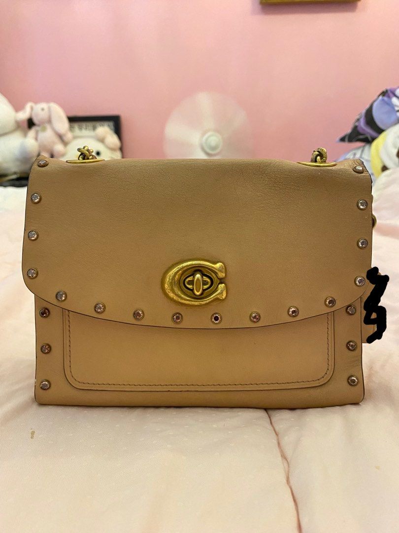 Coach Parker crossbody bag (Category: Cross-body Bags) located in Andop. Submitted by astrea0315 (Listing ID 1458595567, Image 1). Description: Personal collection Authentic Coach Parker Slight scratches on the C See photos for other flaws ‼️NO hangtag No return/ refund Manage your expectations .