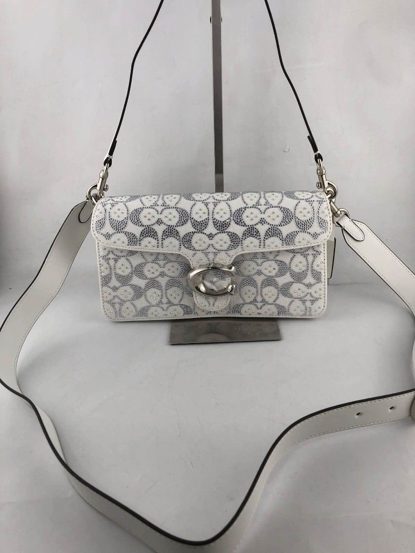 Coach Tabby26 Crystal Shoulder Bag (Category: Shoulder Bags) located in Manila. Submitted by msddirectfactoryoutlet (Listing ID 1465258395, Image 3). Description: Size 10 1/4" (L) x 6" (H) x 3" (W).