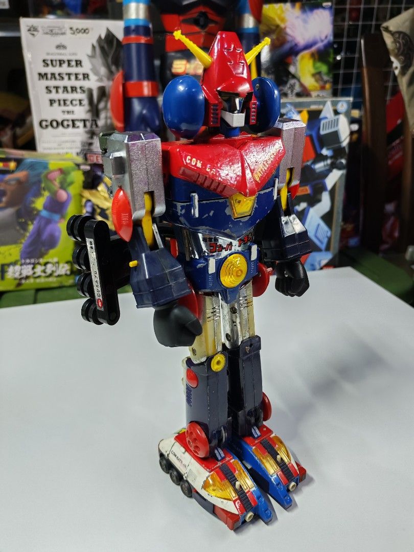 Combattler V dx vintage (Category: Vintage Collectibles) located in Bocaue. Submitted by ryu.collectibles (Listing ID 1465203489, Image 2). Description: 15,000 Battle damage 3d printed fist.