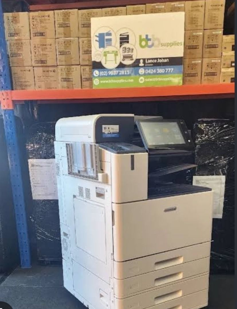 Commercial Multifunction Printer Copier Machine (Category: Printers, Scanners & Copiers) located in Caloocan City. Submitted by copiermach60483 (Listing ID 1465193867, Image 1). Description: - Heavy-duty commercial multifunction printer and copier - Large touchscreen control panel for easy operation - Multiple paper trays built into the base unit - Fully functional and ready for office deployment - Note: Heavy machine, strict buyer pickup or spec