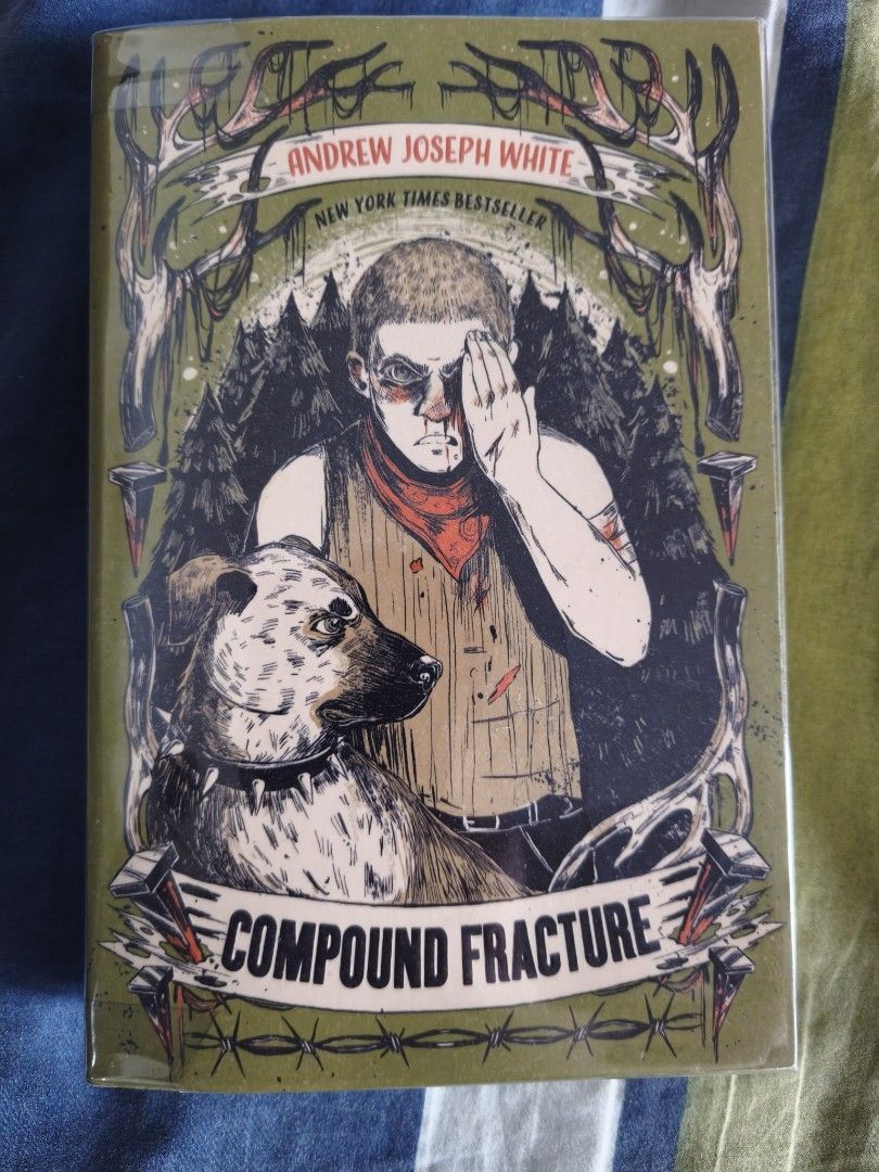 Compound Fracture paperback (Category: Storybooks) located in Manila. Submitted by idjch2d (Listing ID 1465183343, Image 1). Description: Compound Fracture by Andrew Joseph White With plastic cover Willing to negotiate price if buying more than one item.