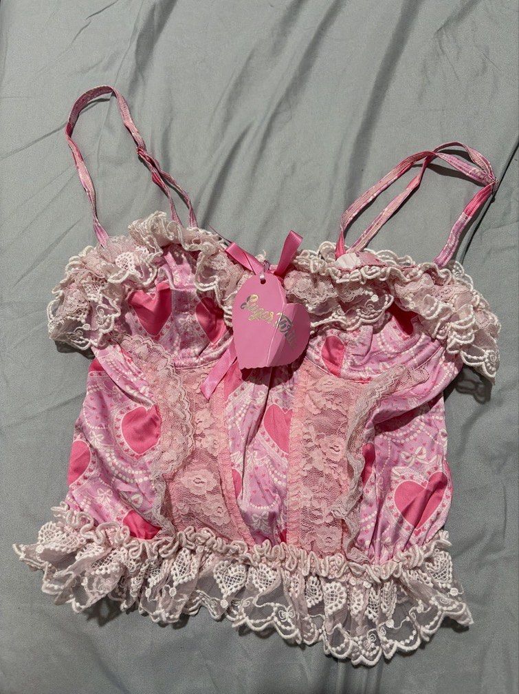 coquette harajuku corset dollskill (Category: Sleeveless) located in Manila. Submitted by sujipoj (Listing ID 1465288828, Image 1). Description: bnew bought in us perf for layering.
