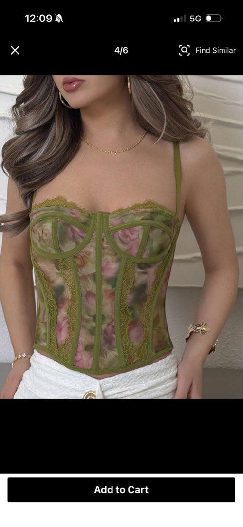 Corset Top (Category: Sleeveless) located in Quezon City. Submitted by decluttering.9 (Listing ID 1465370941, Image 1). Description: Size: Xs worn once.