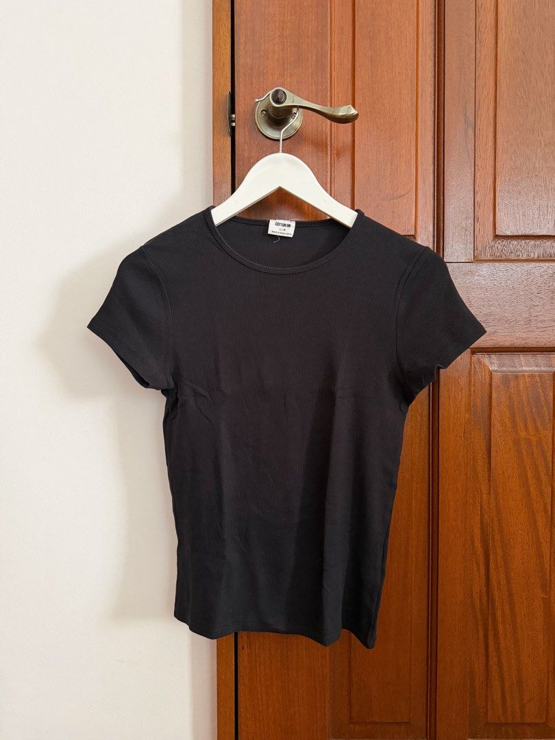 Cotton On Cotton Rib Knit Tee Bundle (Category: Shirts) located in Paranaque City. Submitted by consciouscleanout (Listing ID 1465282702, Image 3). Description: Take all for 550! Fits M-L.