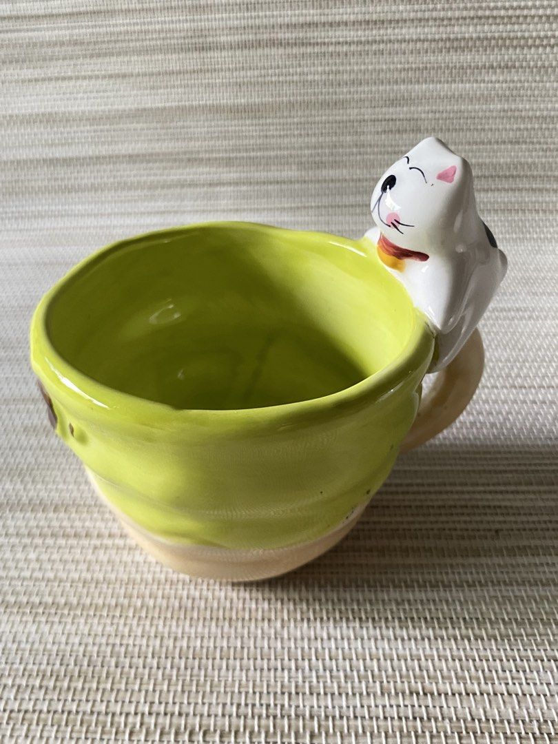 Cute Lucky Fortune Cat Ceramic 3D Cup (Category: Coffee & Tea Tableware) located in Davao. Submitted by shauitoys2019 (Listing ID 1465259809, Image 1). Description: Original quality BRANDED products from Japan. Preowned in mint condition Please manage your expectation as this is gently used item and doesn’t come with its original packaging nevertheless its in gOod condition. We ship via J&T MOP GCASH AND BPI BDO BANKS. We can accept COD.pls messa