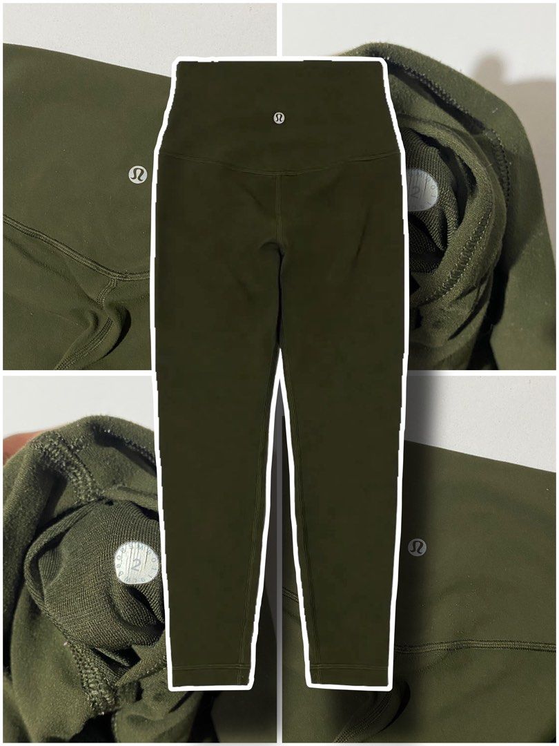 dark olive green Lululemon athletic leggings (Category: Activewear) located in Naga. Submitted by jamesarkkkk (Listing ID 1461503097, Image 1). Description: .