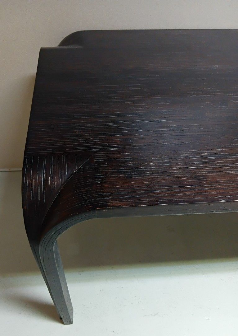 Dining table (Category: Tables & Sets) located in Singapore. Submitted by jjnct (Listing ID 1465236476, Image 2). Description: Modern minimalist design featuring curved corners Sturdy and solid construction Dimension: L160cm x D80cm x H75cm.
