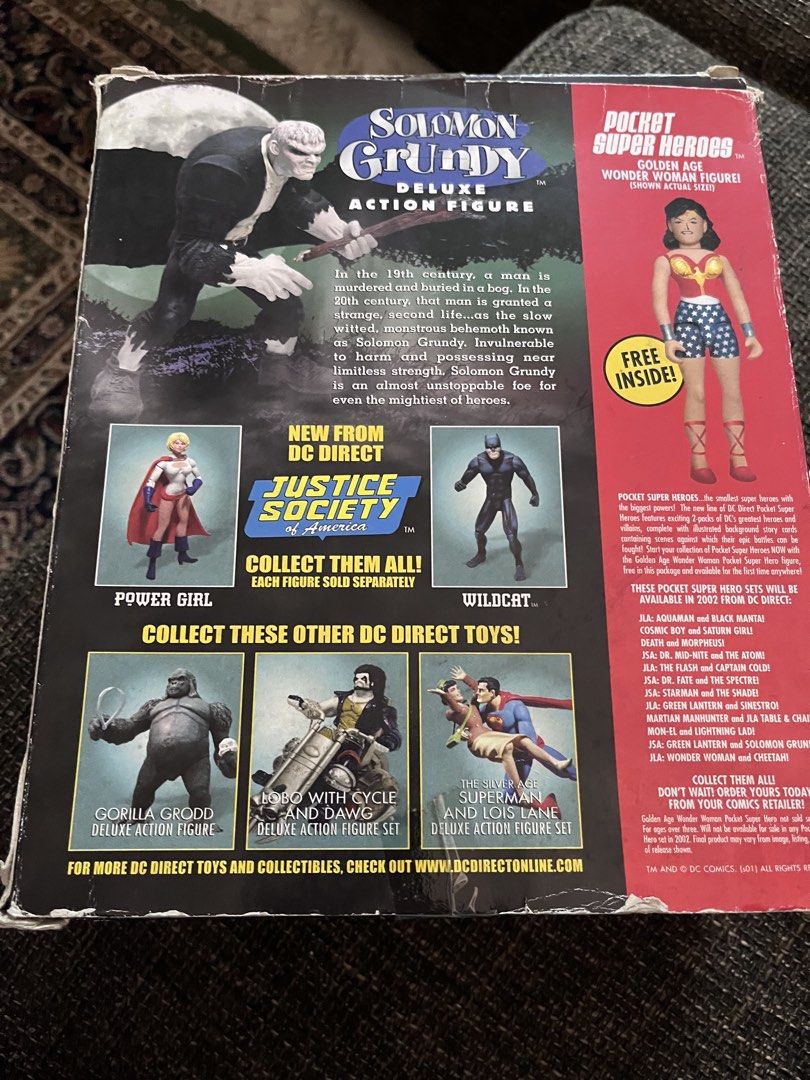 Dc direct solomon grundy figure dc universe (Category: Action & Battle Toys) located in Binan City. Submitted by tripwirecollectibles (Listing ID 1465229526, Image 2). Description: .