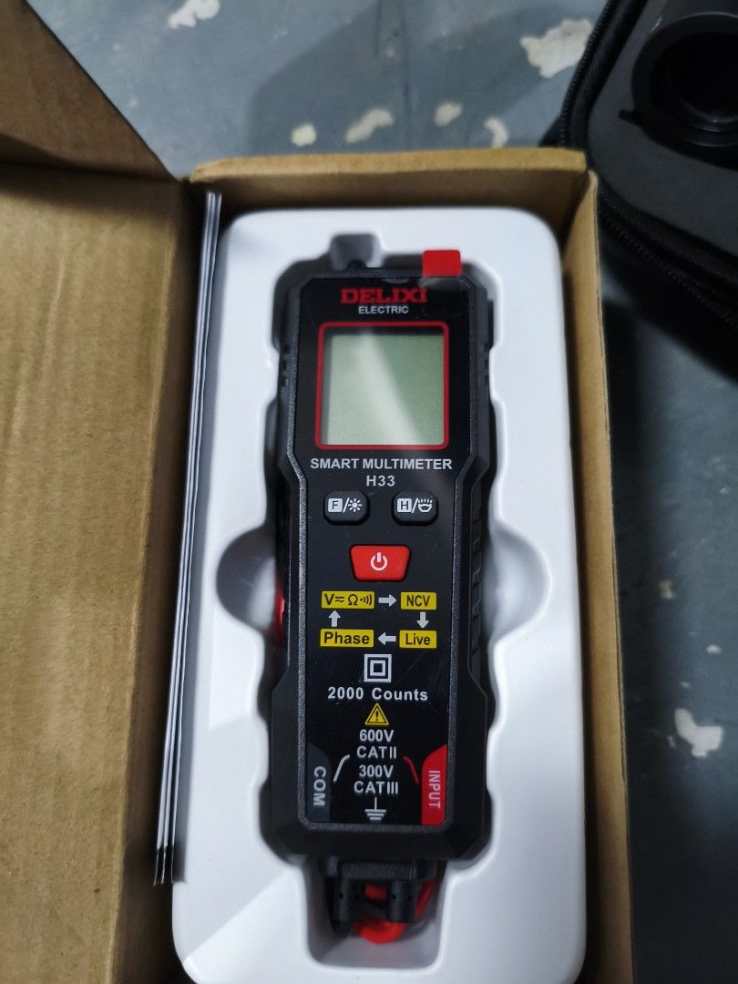 Delixi H33 Mini Portable Multimeter bnew (Category: Electrical, Adaptors & Sockets) located in Cavite. Submitted by cappfinds86177 (Listing ID 1465365423, Image 3). Description: cod lalamove or shipping.