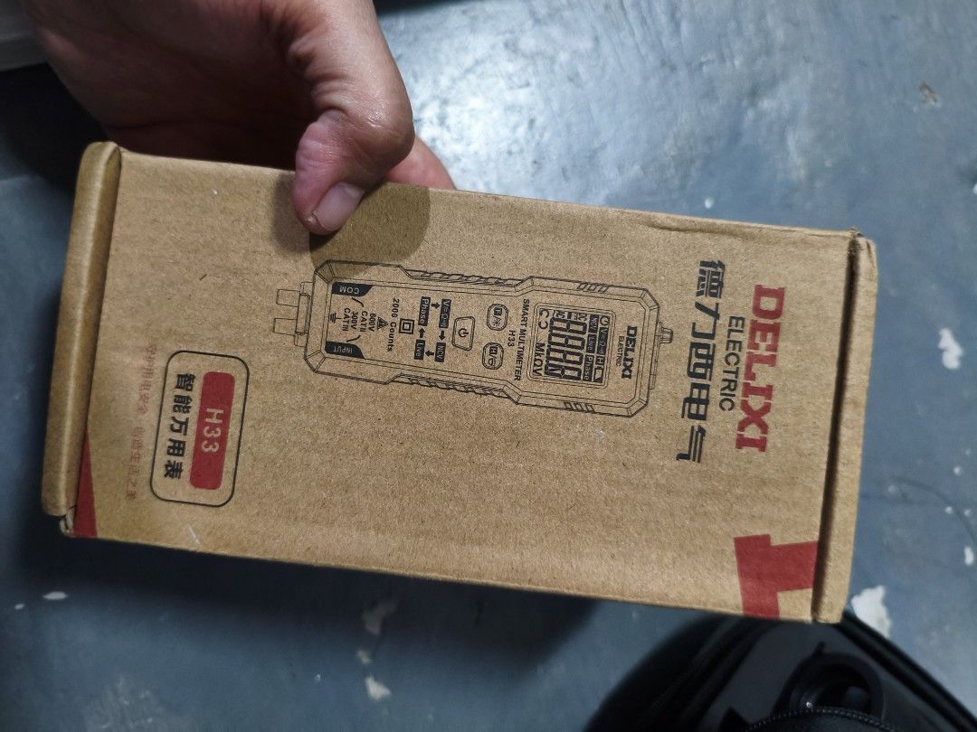 Delixi H33 Mini Portable Multimeter bnew (Category: Electrical, Adaptors & Sockets) located in Cavite. Submitted by cappfinds86177 (Listing ID 1465365423, Image 1). Description: cod lalamove or shipping.