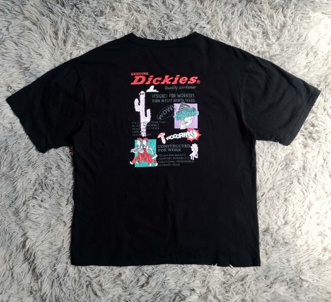 Dickies Graphic t-shirt (Category: Tshirts & Polo Shirts ) located in Panabo. Submitted by sinneddasalla (Listing ID 1465235974, Image 2). Description: Dickies Graphic t-shirt size: Large Dimes: 22 x 27 color rate: 10/10 excellent condition color may vary due to lightning 📸.