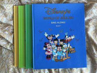 Disney world of english sing along 出售| 兒童書籍| Carousell Hong Kong