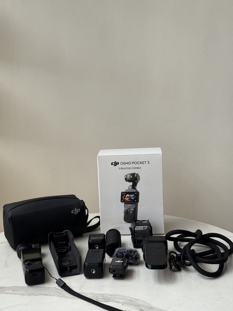 DJI OSMO 3 (Category: Video Cameras) located in Manila. Submitted by tjcabral (Listing ID 1465375304, Image 1). Description: 🎀 FOR SALE | DJI OSMO MOBILE 3 – CREATOR COMBO 📸✨ Selling my DJI Osmo Mobile 3! 🤍 ⭑ All good and fully working ⭑ No issues or problems ⭑ Complete with Creator Combo accessories ⭑ Camera head has slight scratches (gasgas) from accidentally dropping it on ice in Japan, but still works perfectly! 📦 Inclusions: Creator Comb