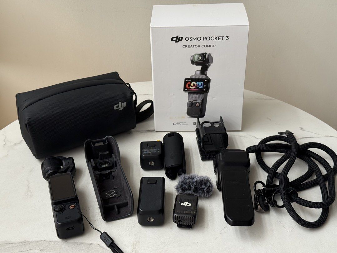 DJI OSMO 3 (Category: Video Cameras) located in Manila. Submitted by tjcabral (Listing ID 1465375304, Image 2). Description: 🎀 FOR SALE | DJI OSMO MOBILE 3 – CREATOR COMBO 📸✨ Selling my DJI Osmo Mobile 3! 🤍 ⭑ All good and fully working ⭑ No issues or problems ⭑ Complete with Creator Combo accessories ⭑ Camera head has slight scratches (gasgas) from accidentally dropping it on ice in Japan, but still works perfectly! 📦 Inclusions: Creator Comb