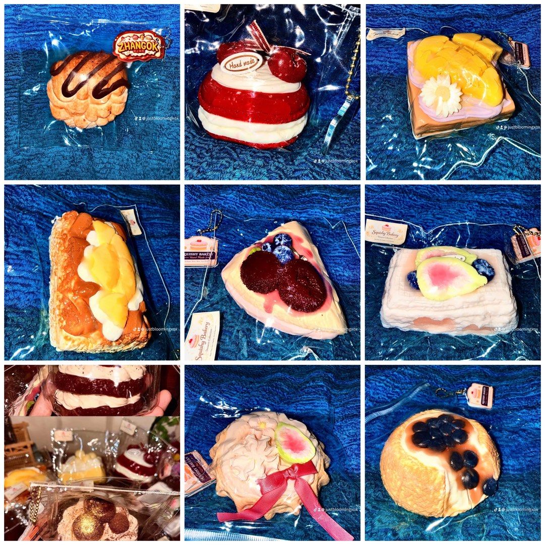 Dong Dong Studio Taba Squishy (Category: Designer & Blind Box Toys) located in Paranaque City. Submitted by seventeencaratxox (Listing ID 1465174619, Image 3). Description: A massive collection of authentic, premium, realistic slow-rise squishies from popular makers, including Daydream Studio, Silicoco, Silence, Crazy Gugu, Dongdong, Maorong, Zhangok, Squishy Bakery & more! ✨ 🍰 Imported from overseas 🧁 Cute & realistic designs — cakes, tarts, p