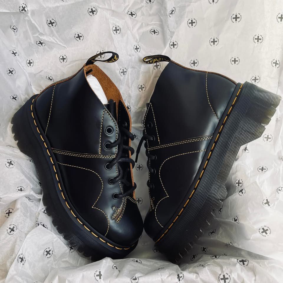 Dr Martens Church monkey quad (Category: Boots) located in Makati City. Submitted by nnev_cats (Listing ID 1465295469, Image 3). Description: Decluttering with og box Negotiable for sire buyers only Rfs Migrating.